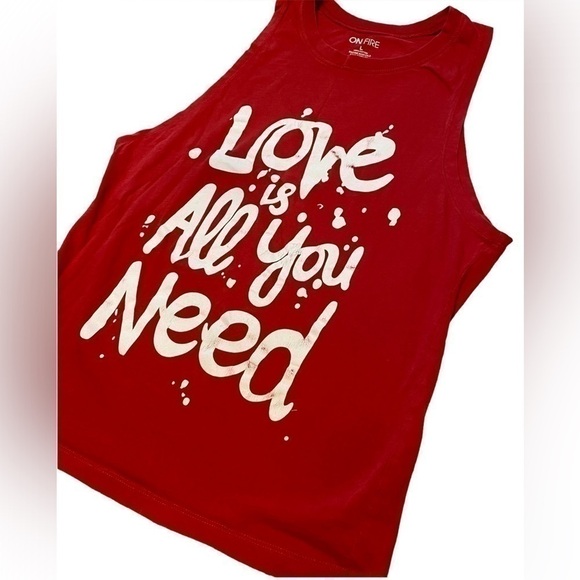 LADIES Love is all you need Tank - Picture 3 of 4